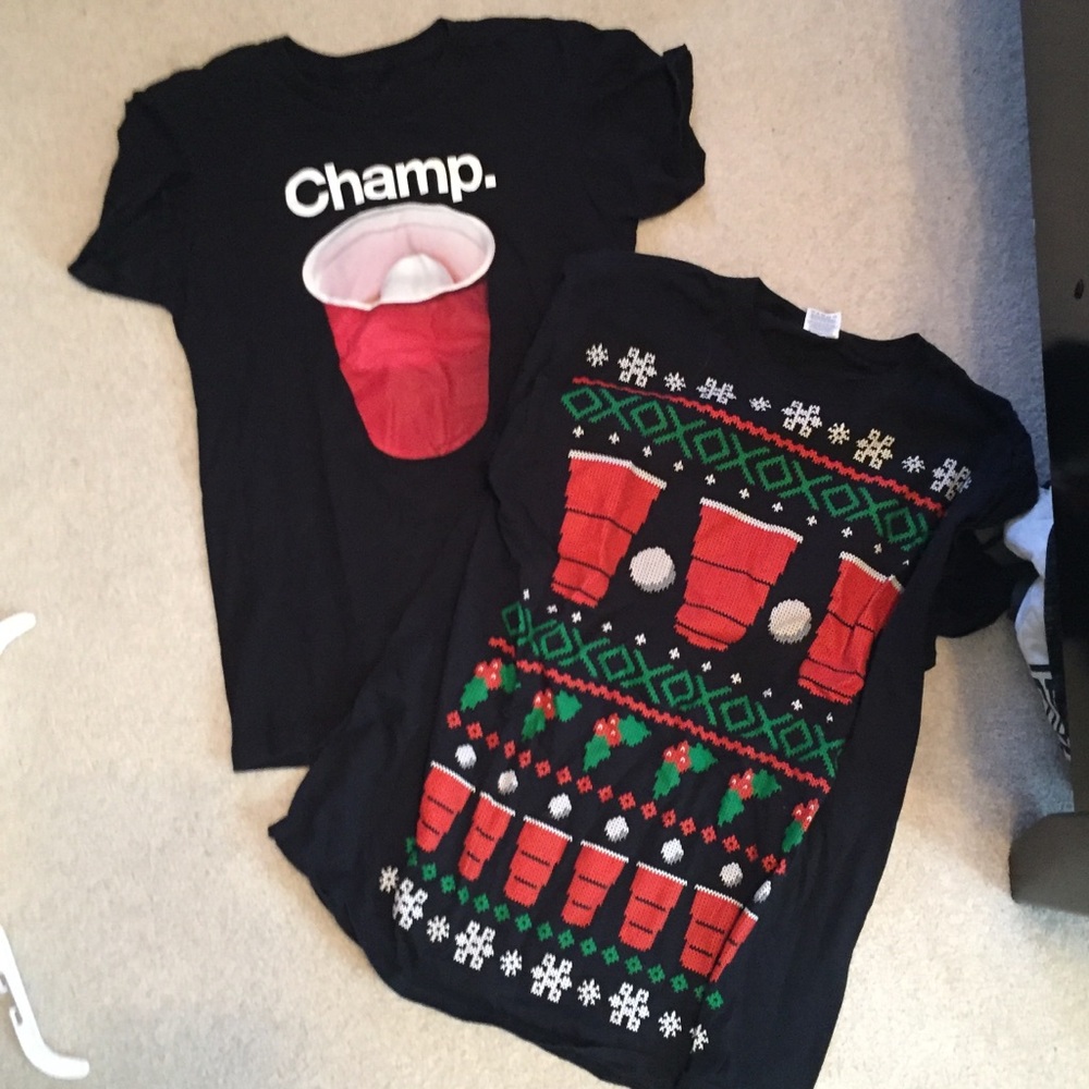 5 for $25 Red solo cup tee shirt bundle